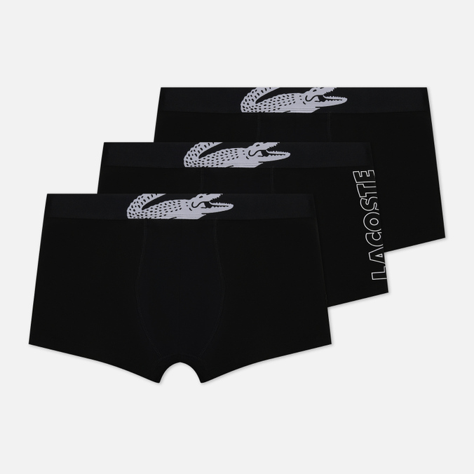 Lacoste 3-Pack Crocodile Print Trunk