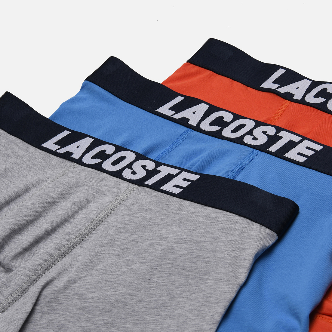 Lacoste Underwear Комплект мужских трусов 3-Pack Branded Jersey Trunk