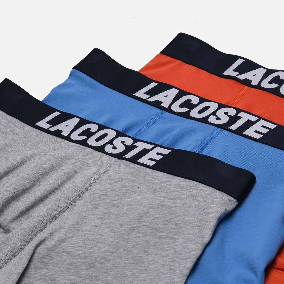 Lacoste Underwear Комплект мужских трусов 3-Pack Branded Jersey Trunk