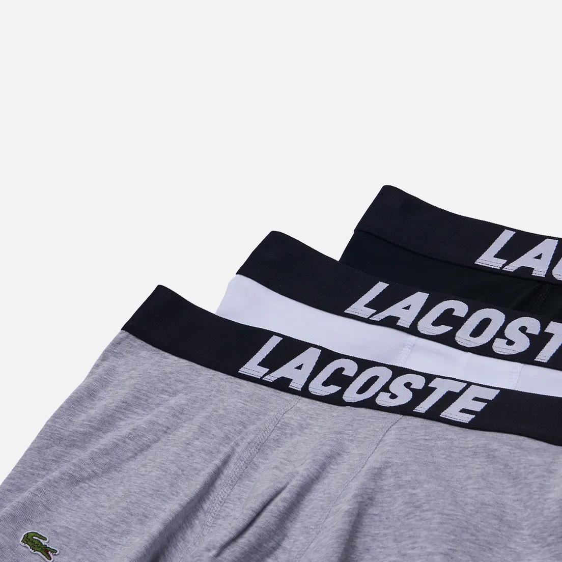 Lacoste Underwear Комплект мужских трусов 3-Pack Branded Jersey Trunk