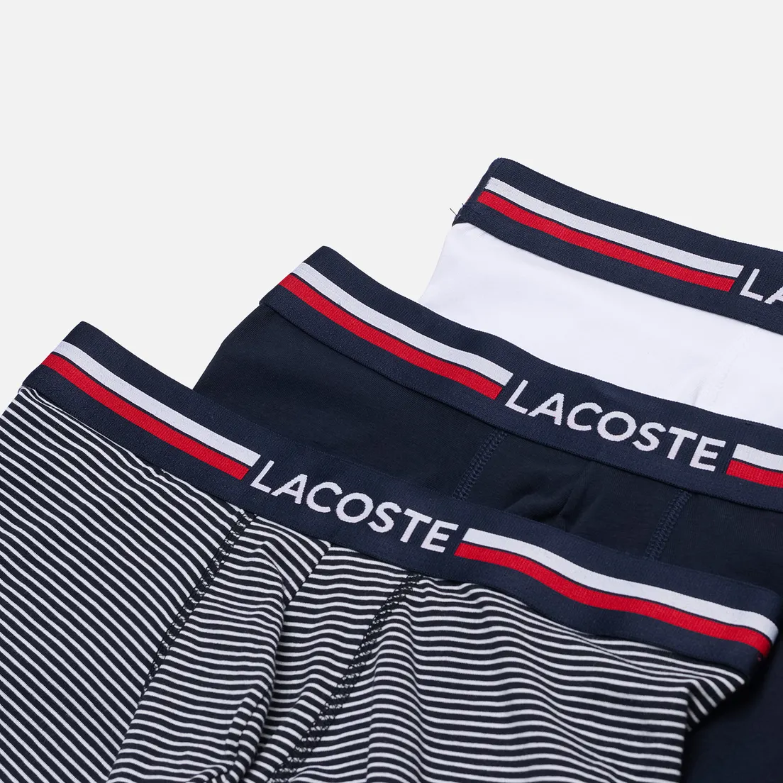 Lacoste Underwear Комплект мужских трусов 3-Pack Stretch Cotton Trunks