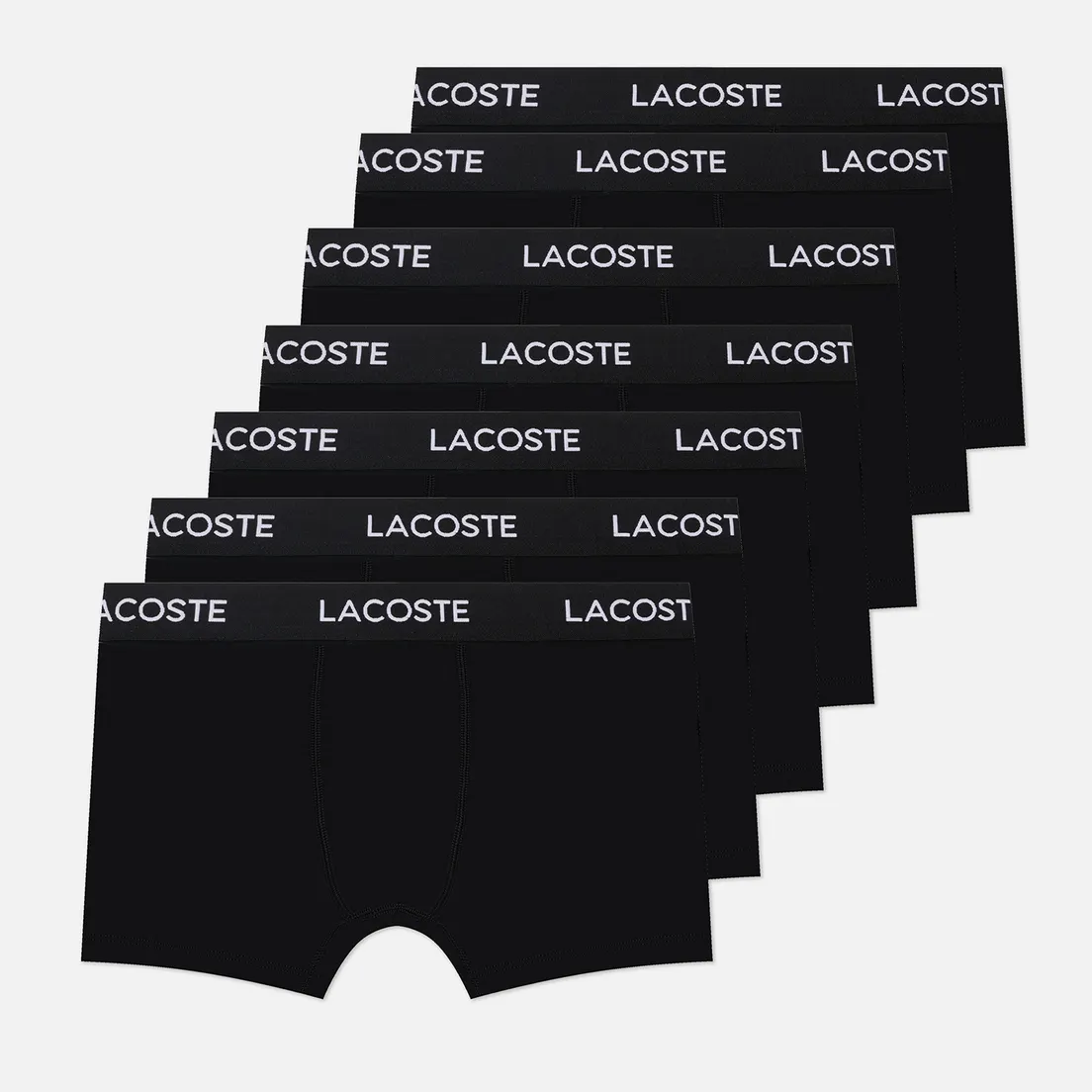 Lacoste Underwear Комплект мужских трусов Cotton Stretch Regular Trunks 7-Pack