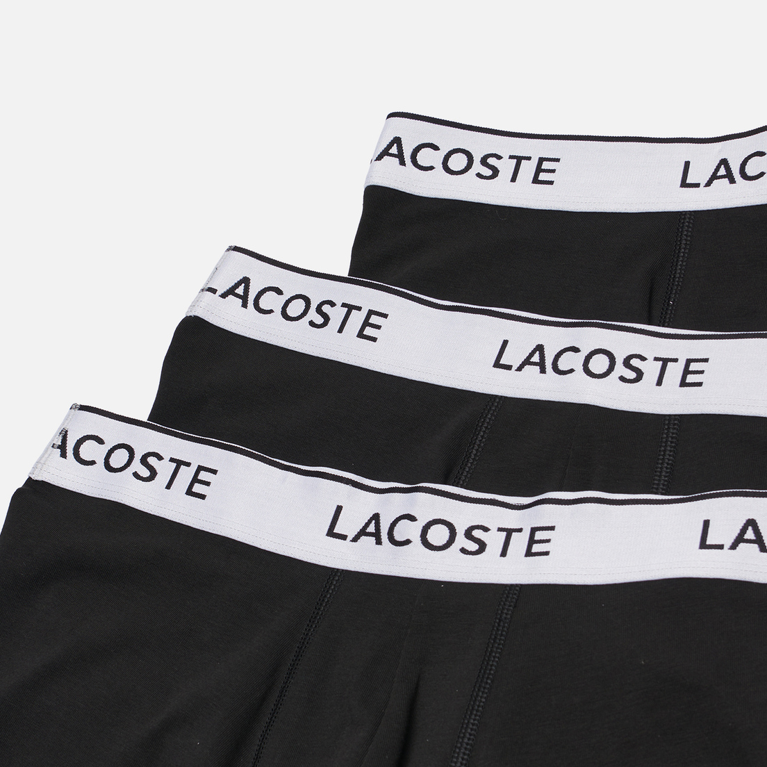 Lacoste Underwear Комплект мужских трусов 3-Pack Cotton Trunks
