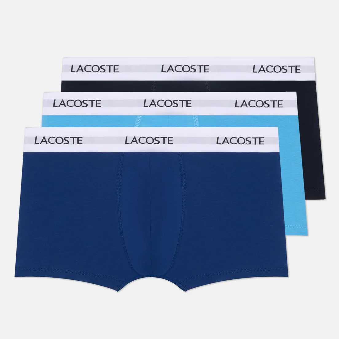 Lacoste Underwear Комплект мужских трусов 3-Pack Stretch Trunks