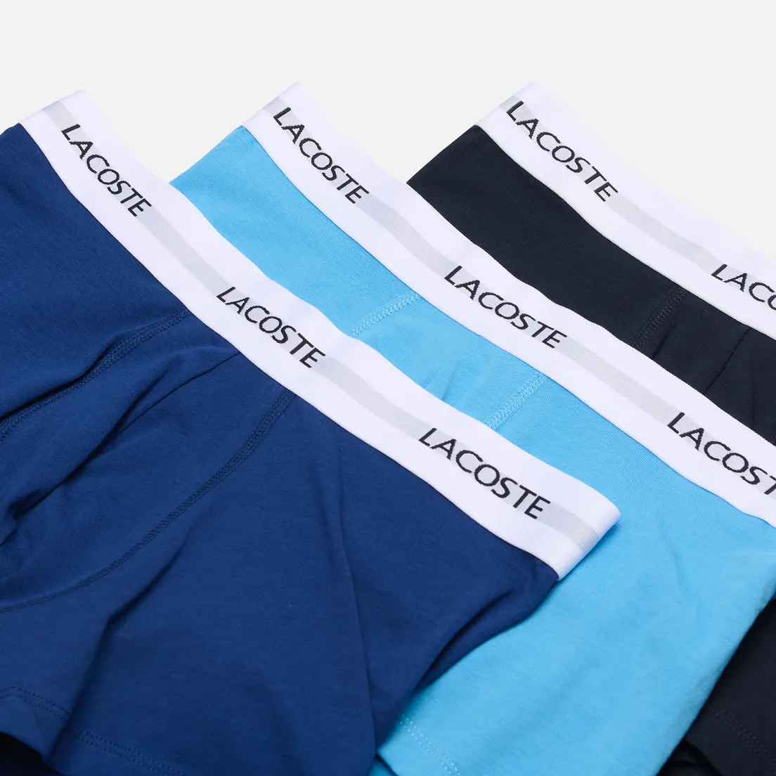 Lacoste Underwear Комплект мужских трусов 3-Pack Stretch Trunks