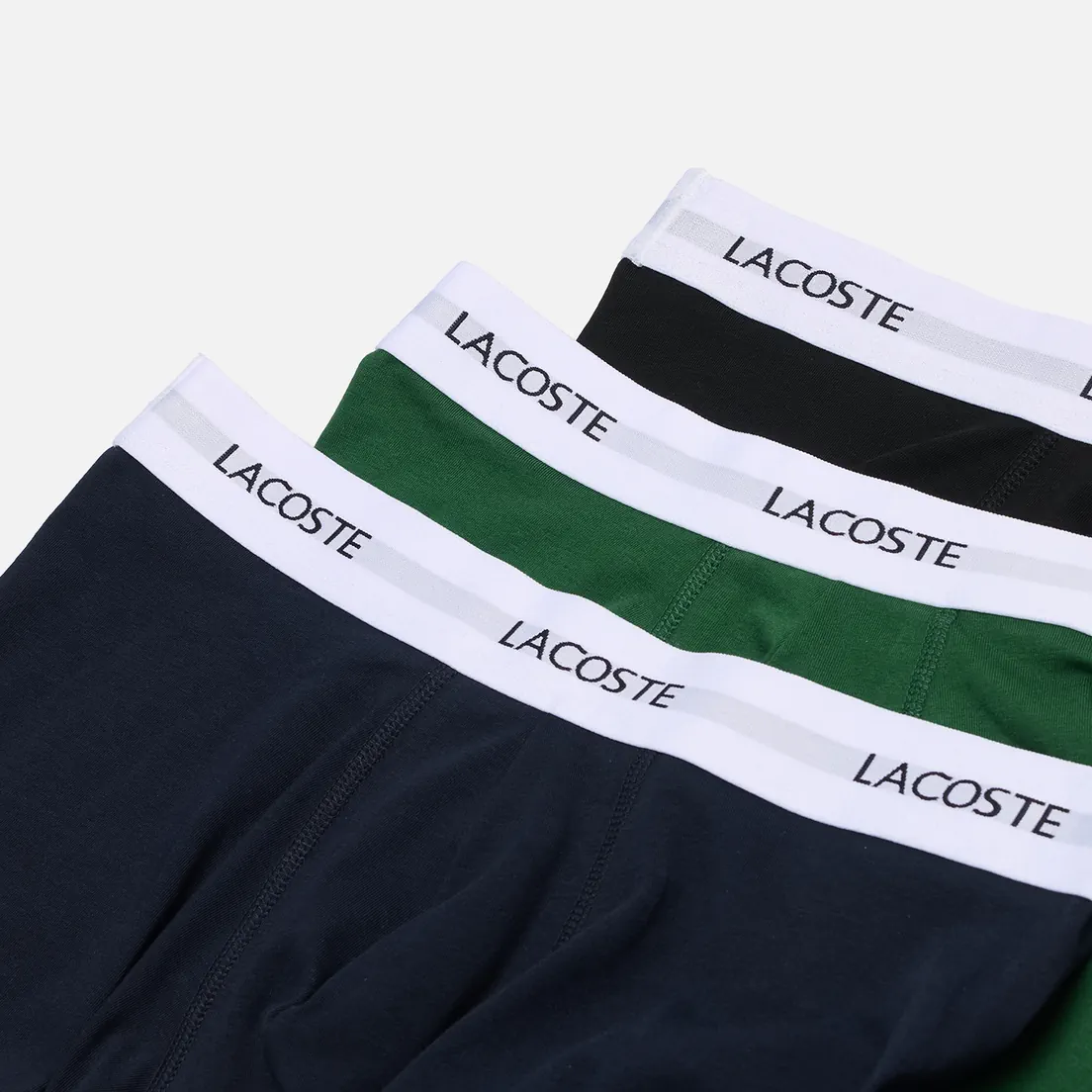 Lacoste Underwear Комплект мужских трусов 3-Pack Stretch Trunks