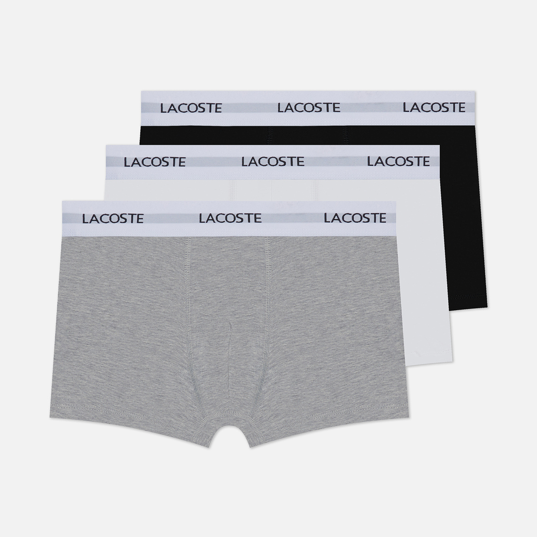 Lacoste Underwear Комплект мужских трусов 3-Pack Stretch Trunks