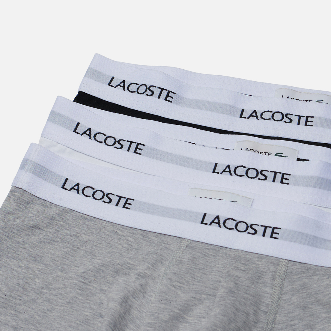 Lacoste Underwear Комплект мужских трусов 3-Pack Stretch Trunks