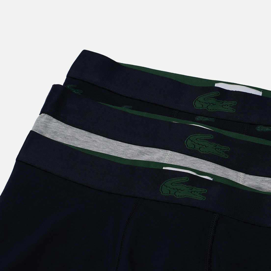 Lacoste Underwear Комплект мужских трусов 3-Pack Crocodile Print Trunks