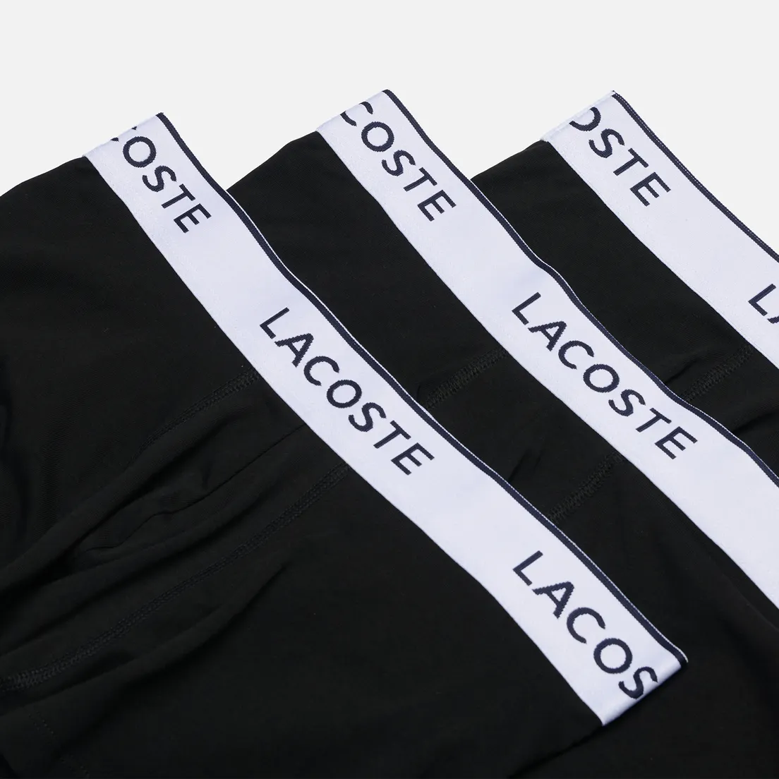 Lacoste Underwear Комплект мужских трусов 3-Pack Stretch Cotton Stretch Trunks