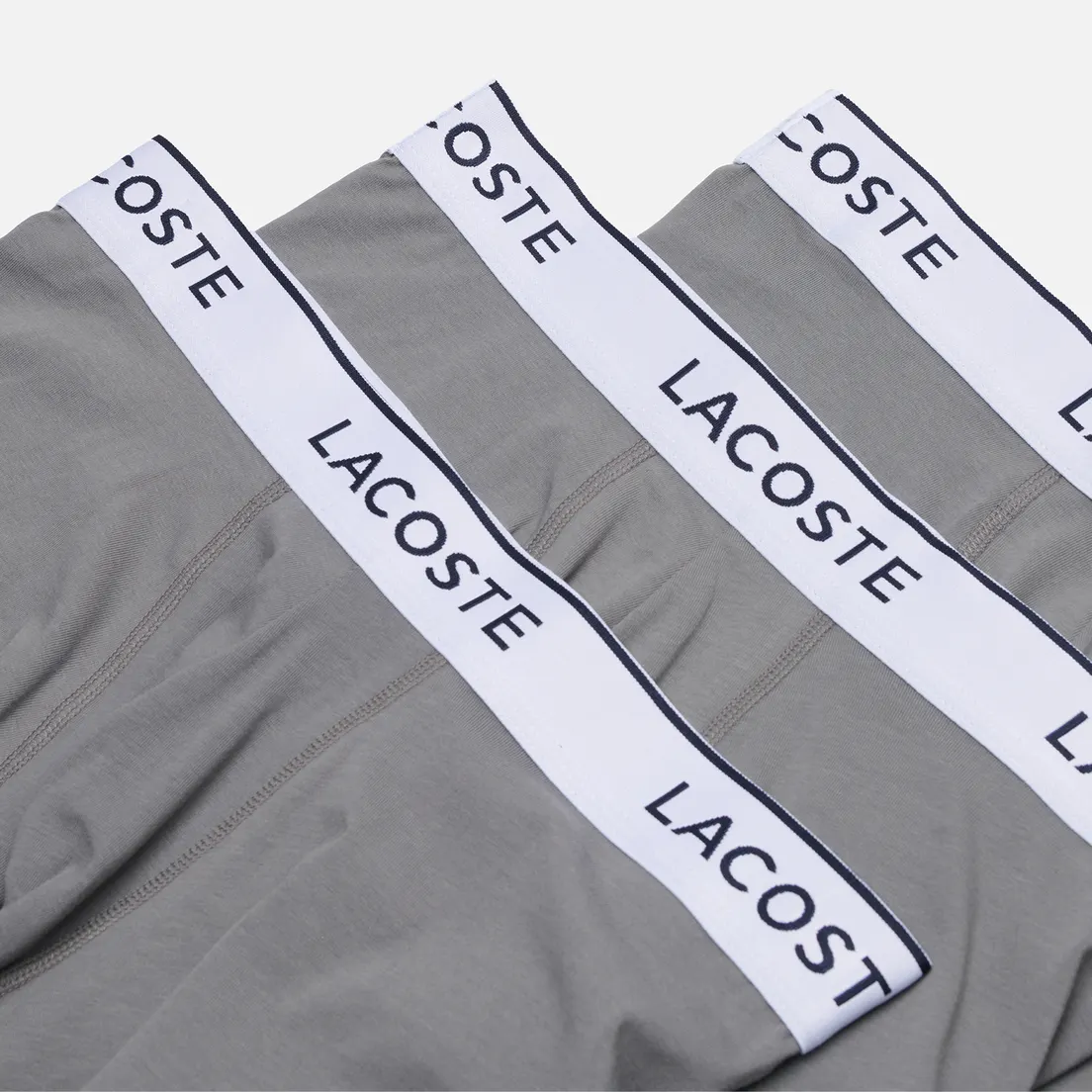 Lacoste Underwear Комплект мужских трусов 3-Pack Stretch Cotton Stretch Trunks