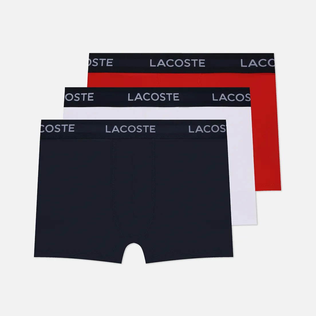 Lacoste Underwear Комплект мужских трусов Microfiber Trunk 3-Pack