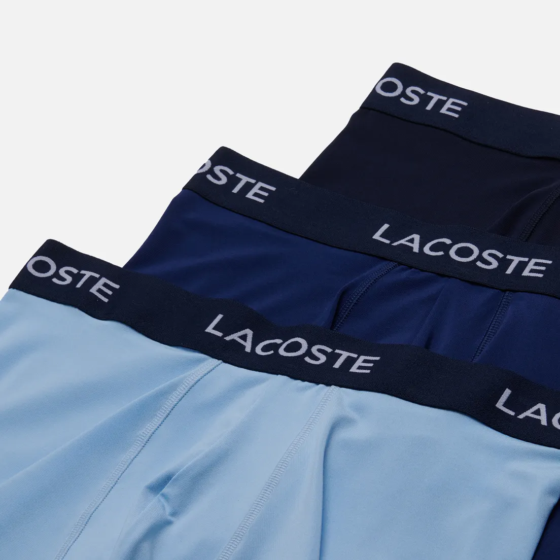 Lacoste Underwear Комплект мужских трусов Microfiber Trunk 3-Pack