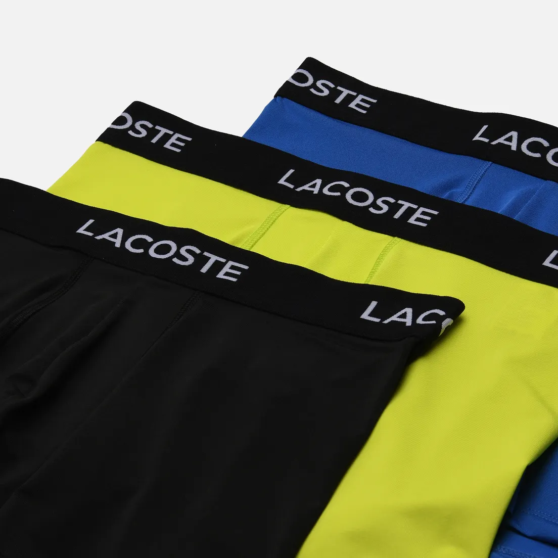 Lacoste Underwear Комплект мужских трусов Microfiber Trunk 3-Pack