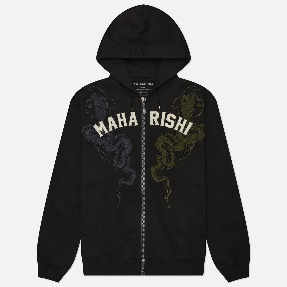 maharishi Мужская толстовка Cobra Zipped Hoodie