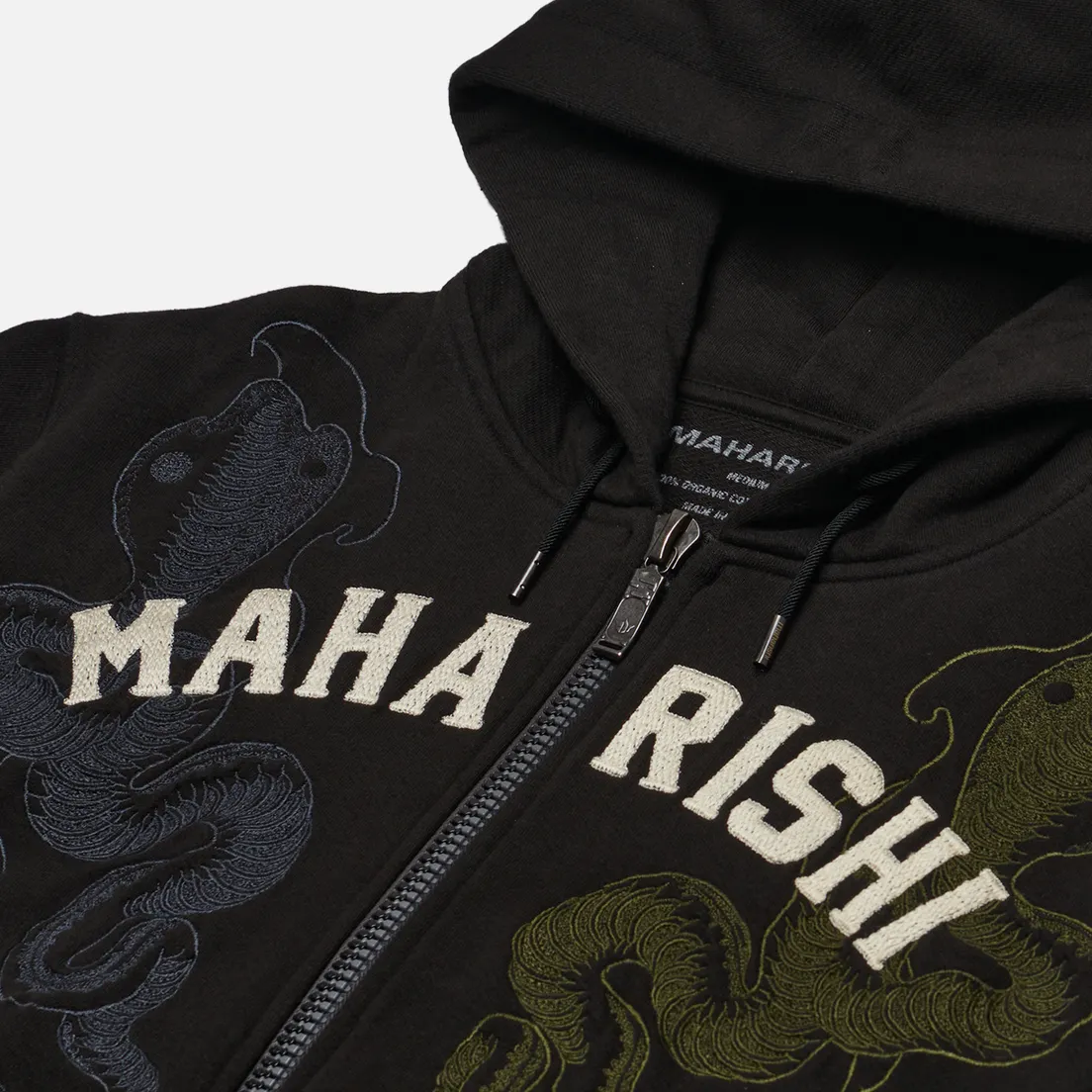 maharishi Мужская толстовка Cobra Zipped Hoodie