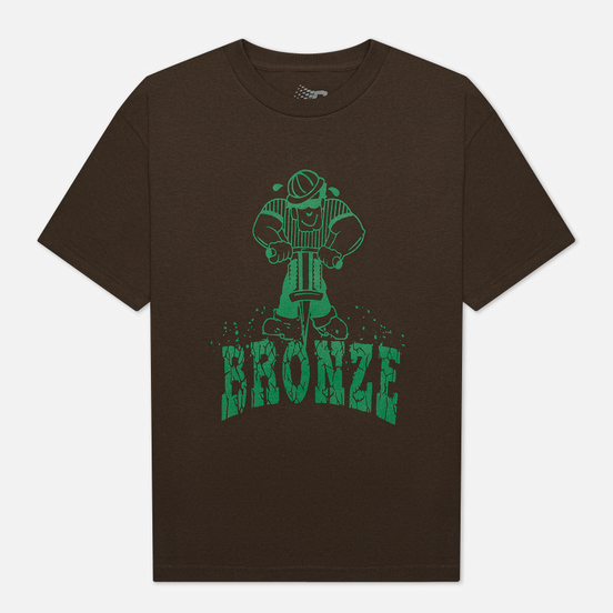 Мужская футболка Bronze 56K Jackhammer Chocolate