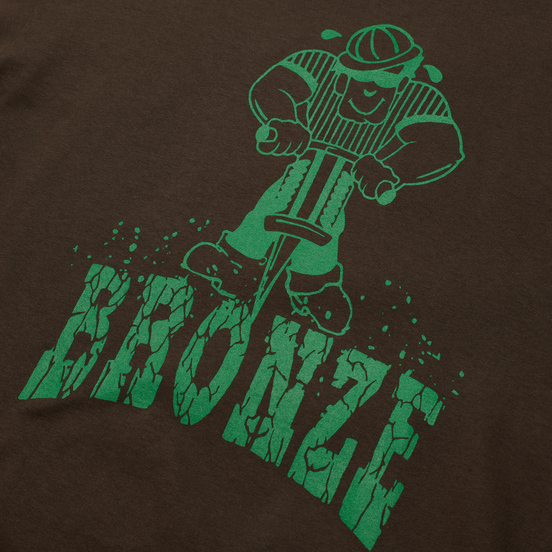 Мужская футболка Bronze 56K Jackhammer Chocolate