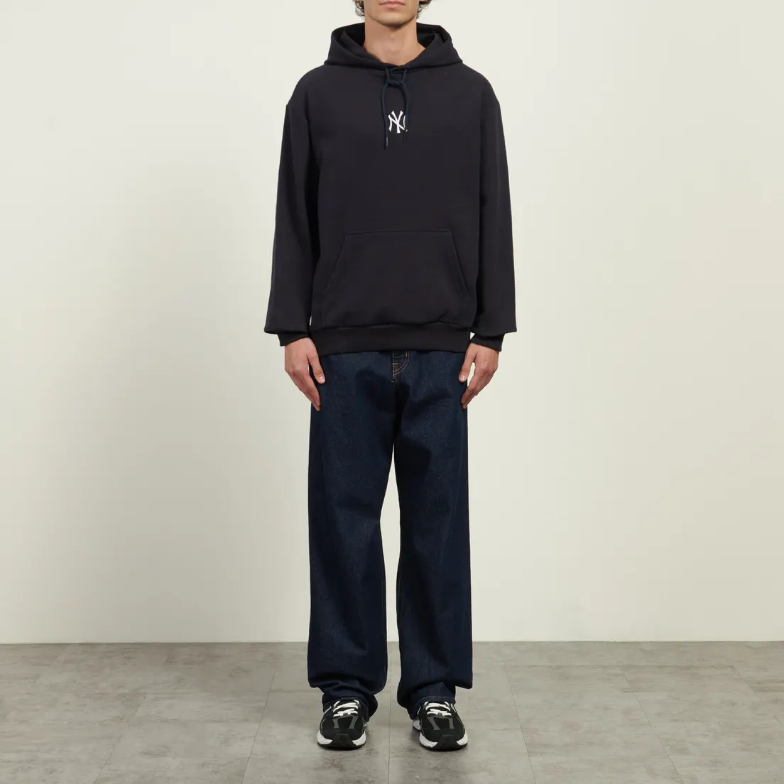 New Era Мужская толстовка MLB NY Yankees Essential Oversized Hoodie