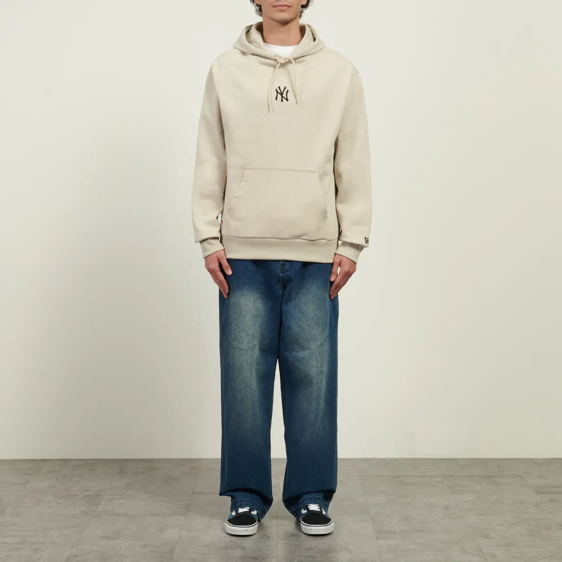 New Era Мужская толстовка MLB NY Yankees Essential Oversized Hoodie