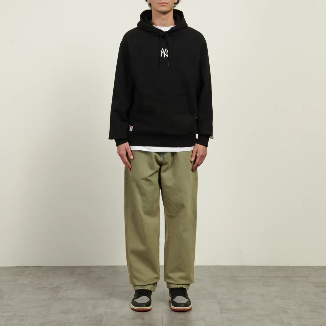 New Era Мужская толстовка MLB NY Yankees Essential Oversized Hoodie