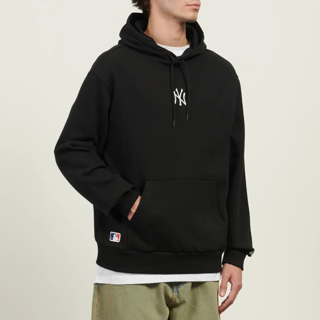 New Era Мужская толстовка MLB NY Yankees Essential Oversized Hoodie