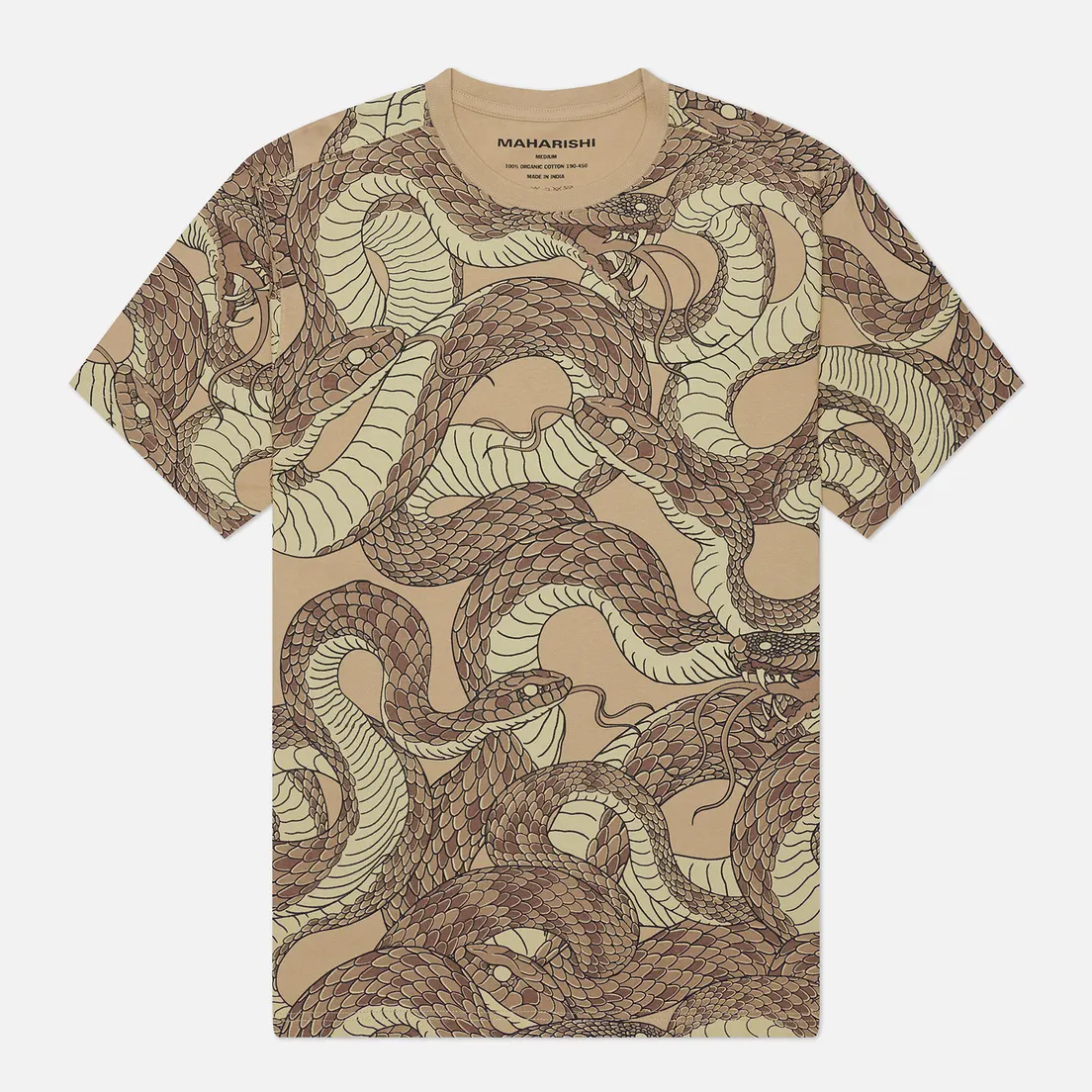 maharishi Мужская футболка Snakeskin Camo