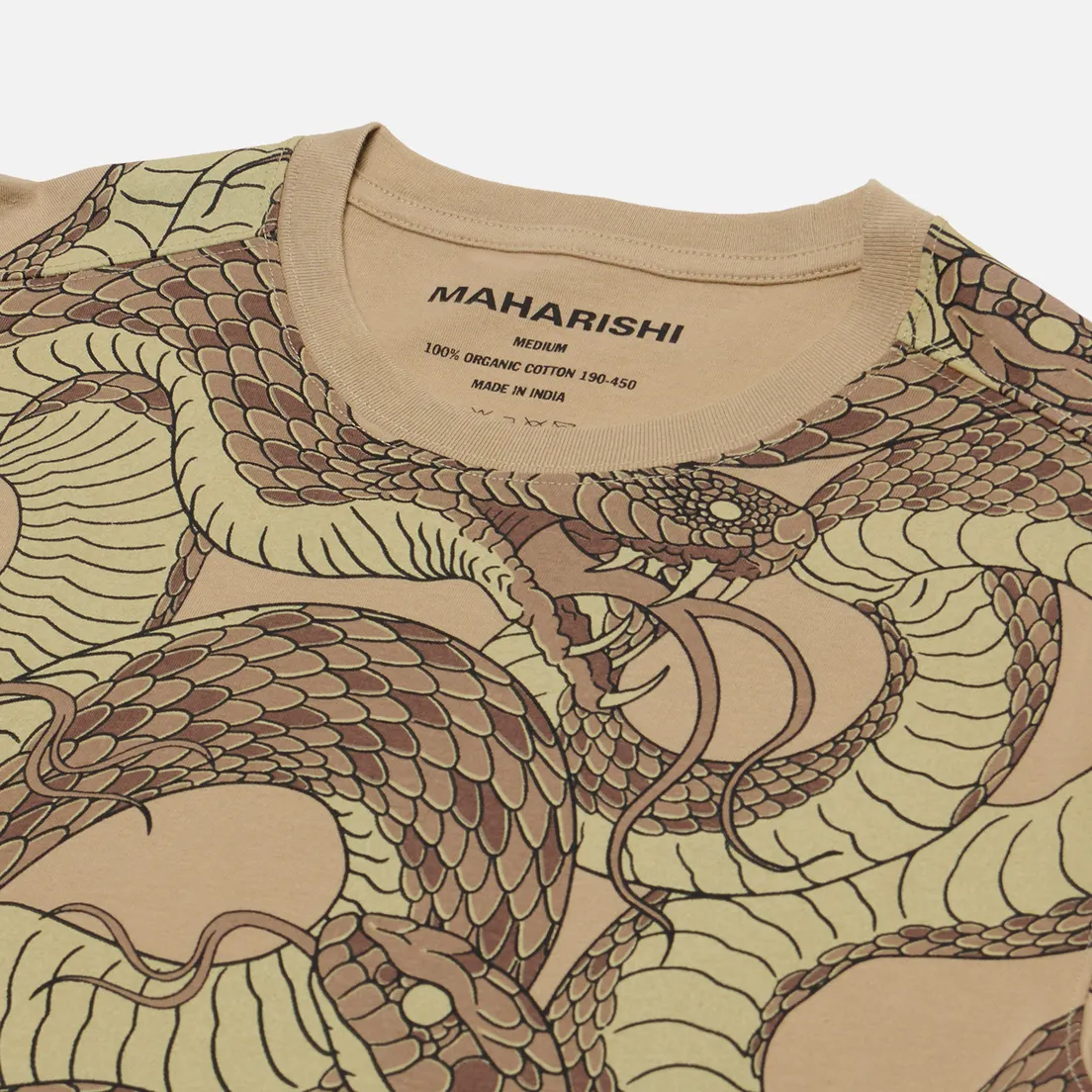 maharishi Мужская футболка Snakeskin Camo