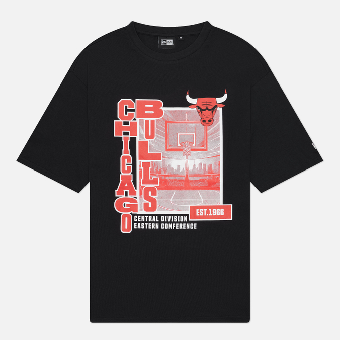 Мужская футболка New Era NBA Graphic Regular Chicago Bulls
