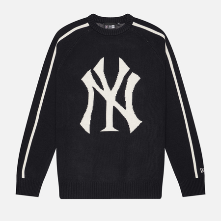 Мужской свитер New Era MLB Knit New York Yankees, цвет синий, размер XL