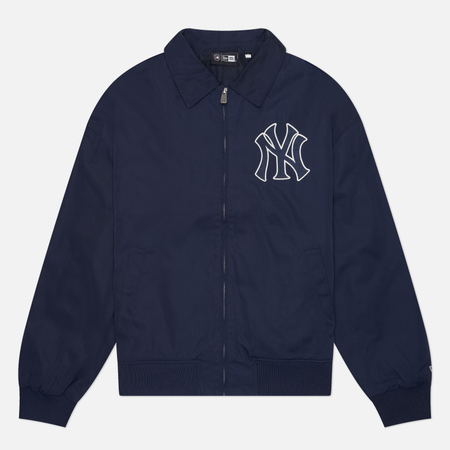 Мужская демисезонная куртка New Era MLB Collared, цвет синий, размер XXL