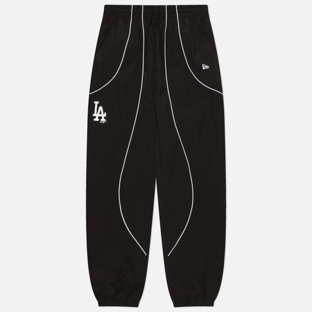 Мужские брюки New Era MLB Piping Track Los Angeles Dodgers, цвет чёрный, размер S