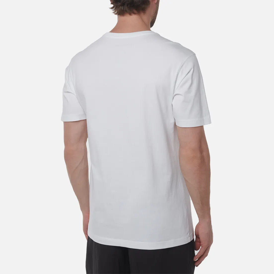 maharishi Мужская футболка Black Crow White Heron