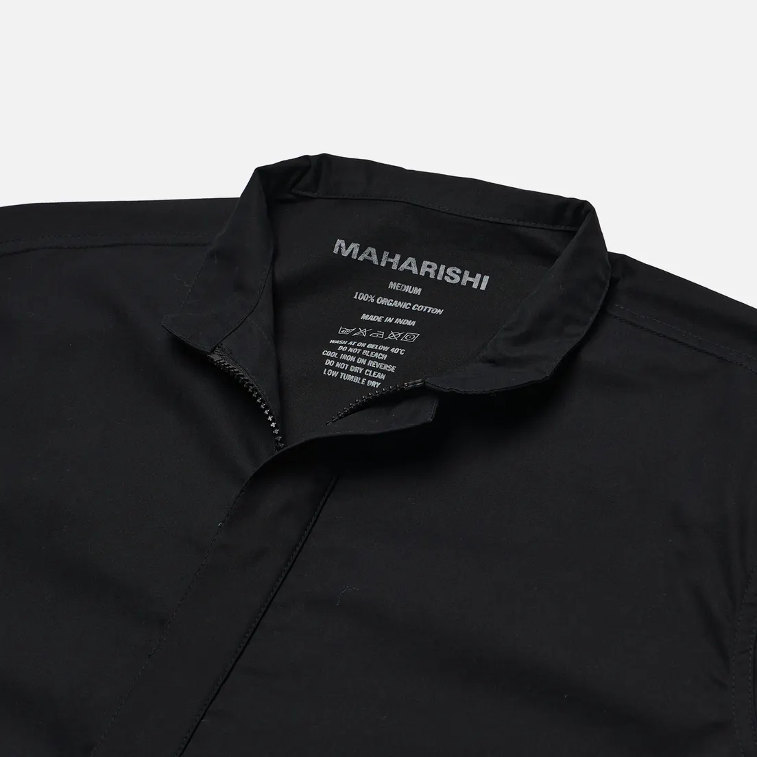 maharishi Мужская рубашка Long Zipped Kurta Light Cotton