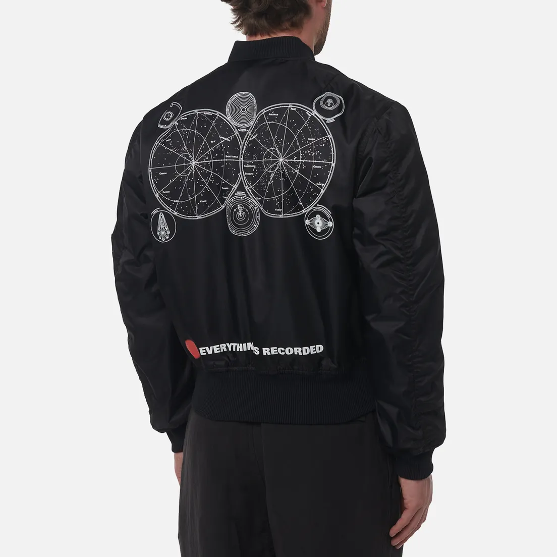 maharishi Мужская куртка бомбер Temporary MA-1 Flight