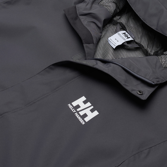 Мужская куртка ветровка Helly Hansen Seven J Charcoal