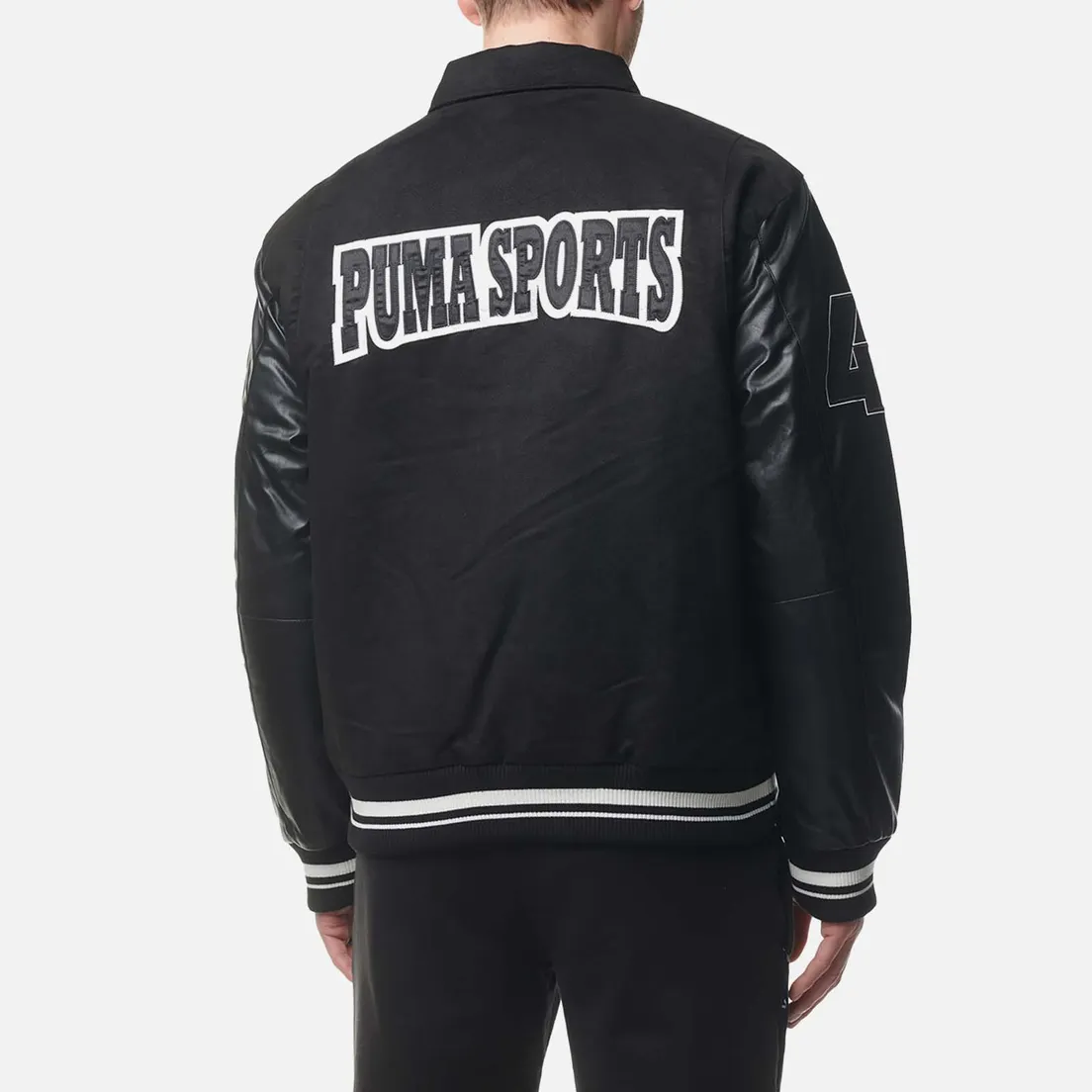 Puma Мужская куртка бомбер Puma Team Varsity