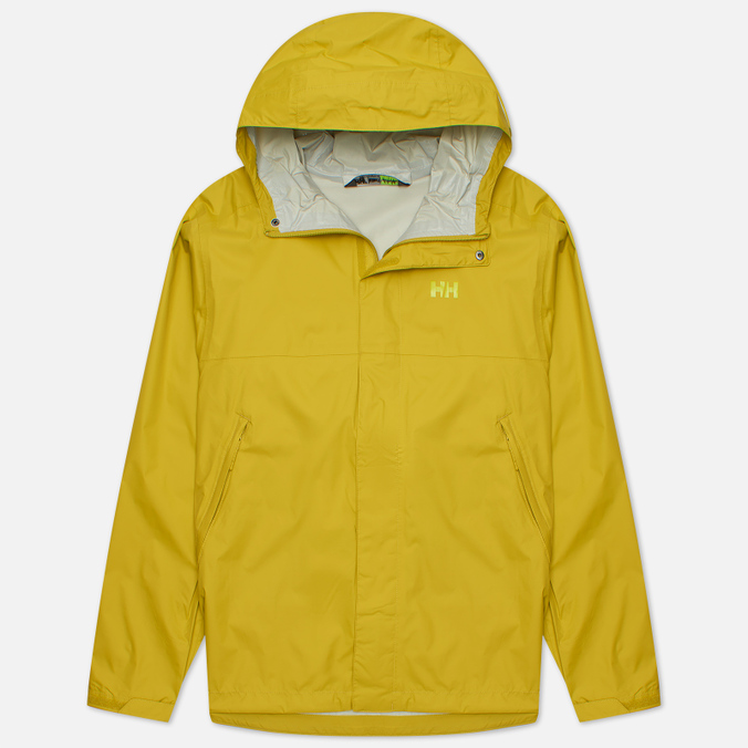 Мужская куртка ветровка Helly Hansen, цвет жёлтый, размер M 62252-426 Loke Hooded - фото 1
