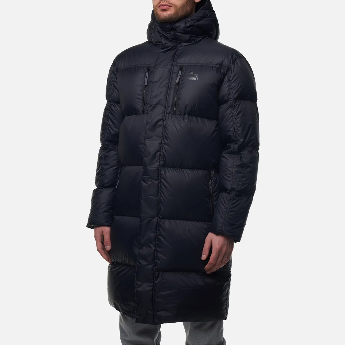 Puma Мужской пуховик Long Hooded Down Parka