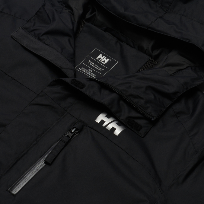 Мужская куртка ветровка Helly Hansen, цвет чёрный, размер L 62613-990 Vancouver - фото 2