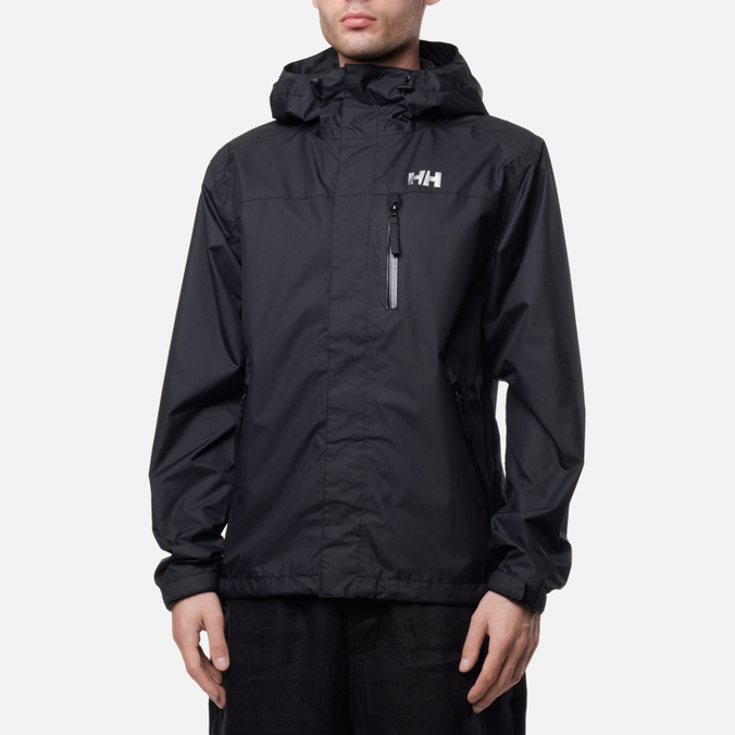 Мужская куртка ветровка Helly Hansen, цвет чёрный, размер L 62613-990 Vancouver - фото 3