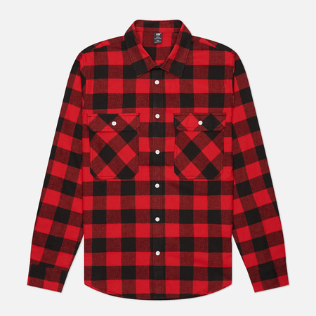   Brandshop Мужская рубашка Helly Hansen Lokka Organic Flannel, цвет бордовый, размер M