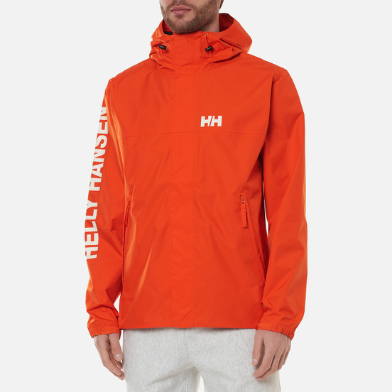 Мужская куртка ветровка Helly Hansen Ervik Bright Orange