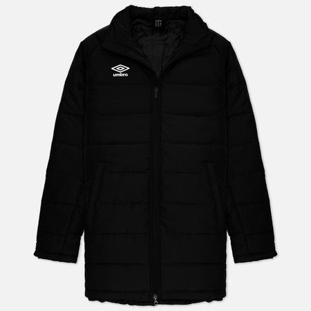 Мужская демисезонная куртка Umbro Training Padded, цвет чёрный, размер S