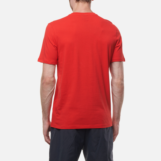 Мужская футболка Umbro, цвет красный, размер S 65352U-96J FW Large Logo - фото 4