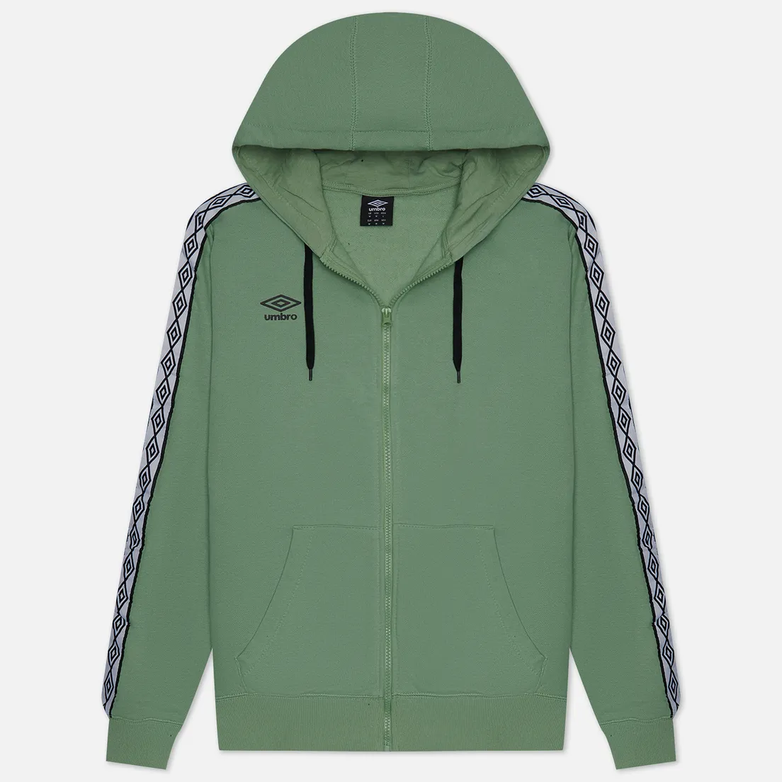 Umbro Мужская толстовка FW Taped Zip Hoodie
