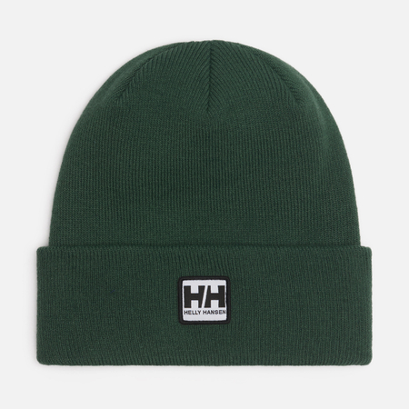 Шапка Helly Hansen Urban Cuff, цвет зелёный