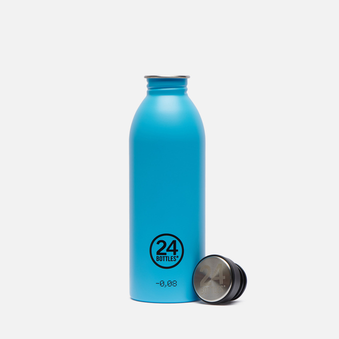 Бутылка 24Bottles, цвет голубой, размер UNI 673 Urban Medium - фото 2