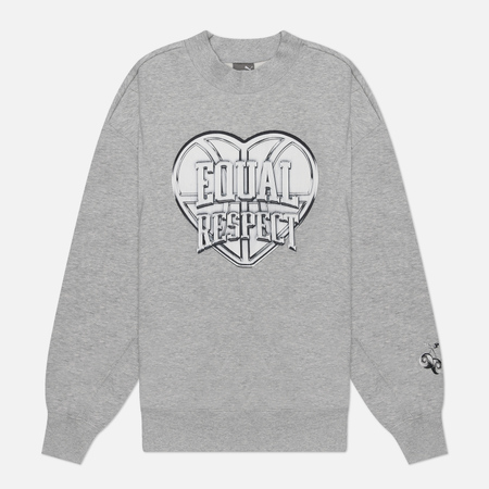 Женская толстовка Puma Cherry Graphic Crew, цвет серый, размер S