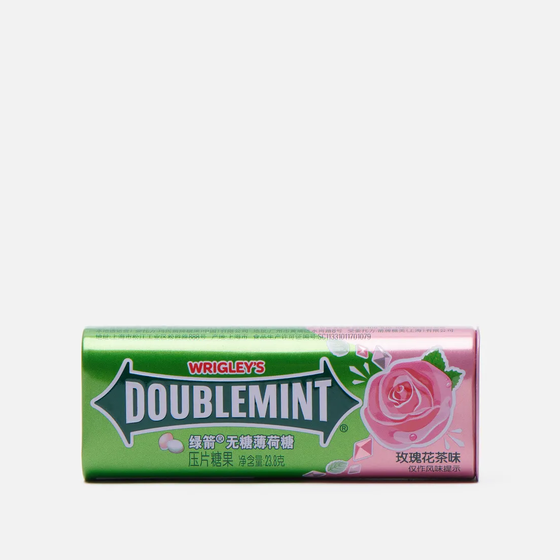 Wrigley's Жевательная резинка Doublemint Rose Mints Metal Box